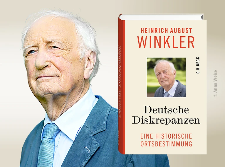 Banner für das Buch "Deutsche Diskrepanzen" von Heinrich August Winkler