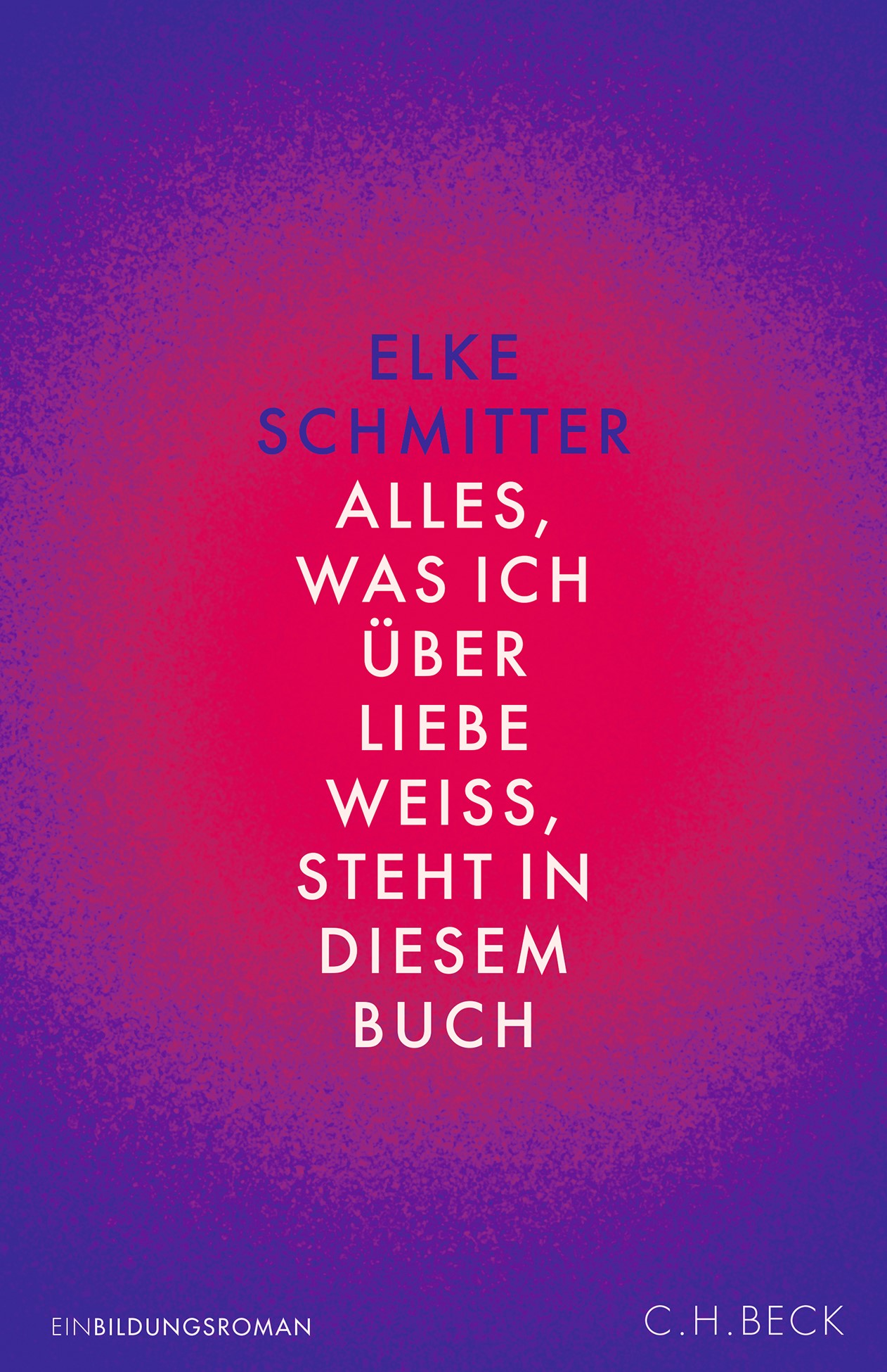 <p style="text-align: center;"><br>Elke Schmitter schreibt über das Glück und die Qualen der Liebe, über die Sehnsucht, die Nähe und das Nichtweiterwissen. Ein vielstimmiges Buch über das emotionalste Thema, das es gibt.