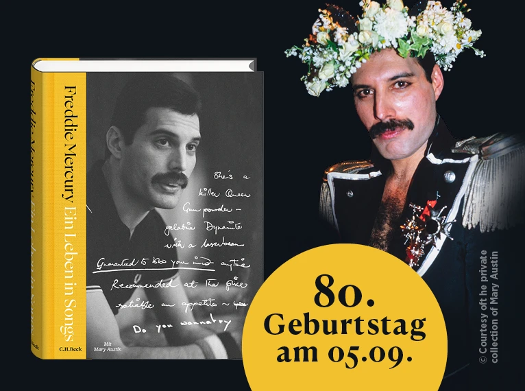 Banner für"ein Leben in Songe" von Freddie Mercury und Mary Austin