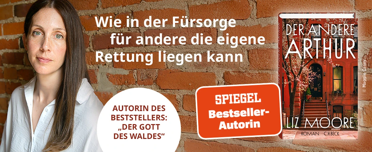Banner für das Buch "Der andere Arthur" von Liz Moore